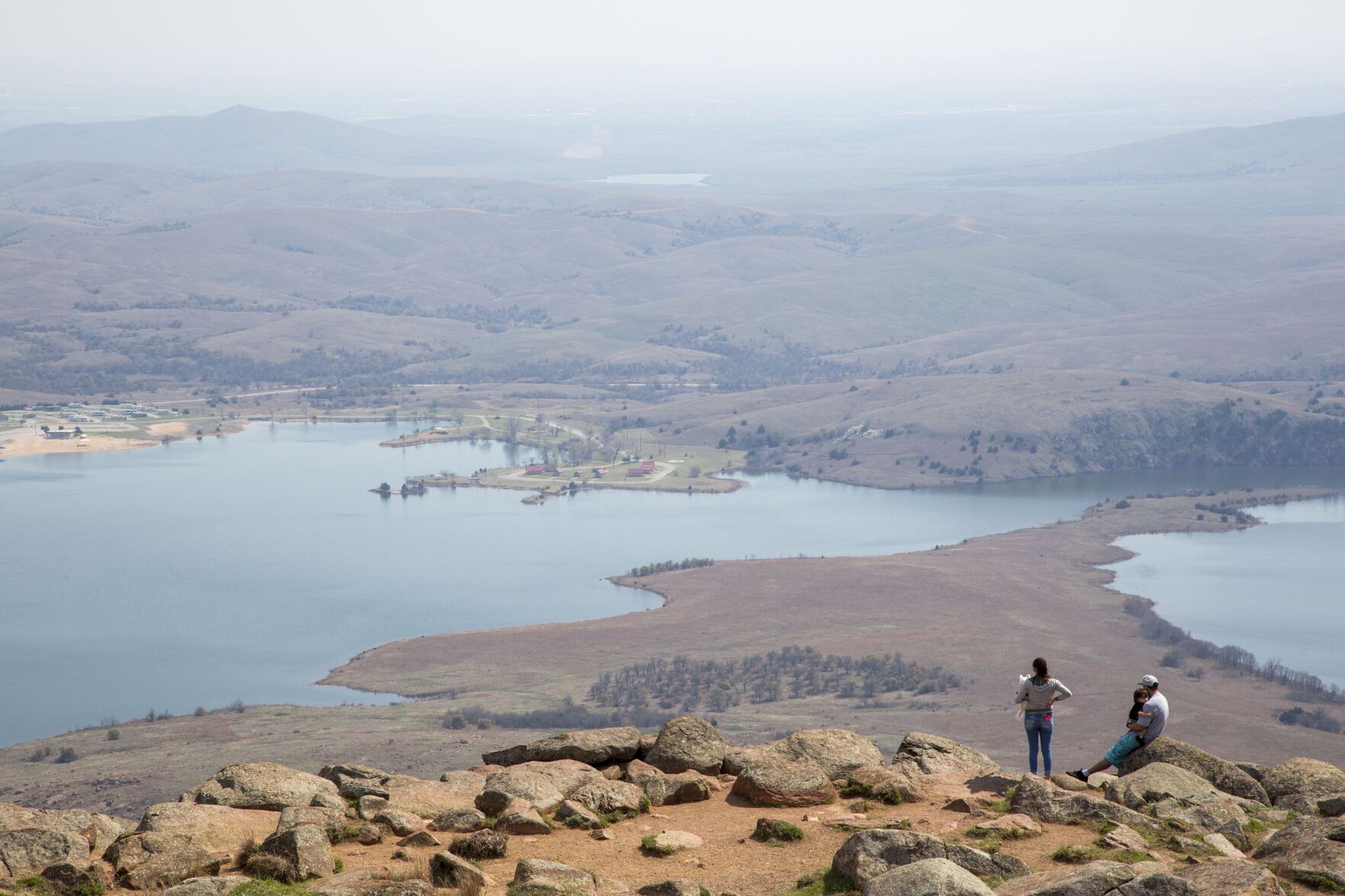 3. Wichita Mountains Wildlife Refuge: Explore ancient peaks